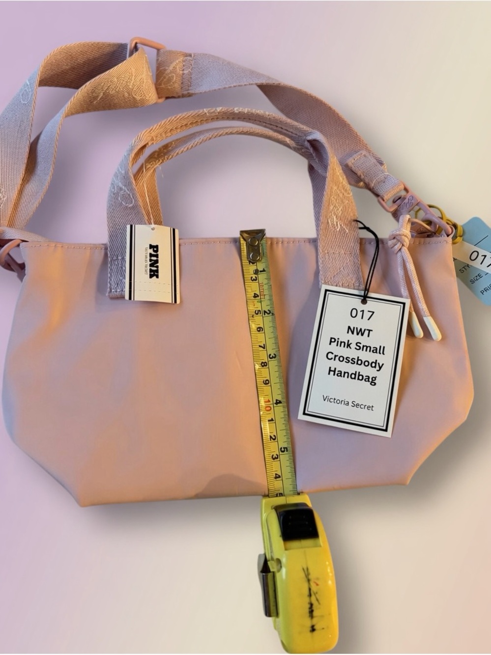 017,NWT Victoria's Secret Pink Small Crossbody Handbag
